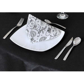 Airlaid Napkins "Cachemir" White 40x40cm (600 Units)