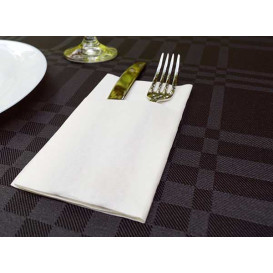 Pocket Fold Paper Airlaid Napkins Kanguro White 33x40cm (30 Units) 