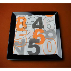 Paper Napkin Double Point "Num" 40x40cm (50 Units) 