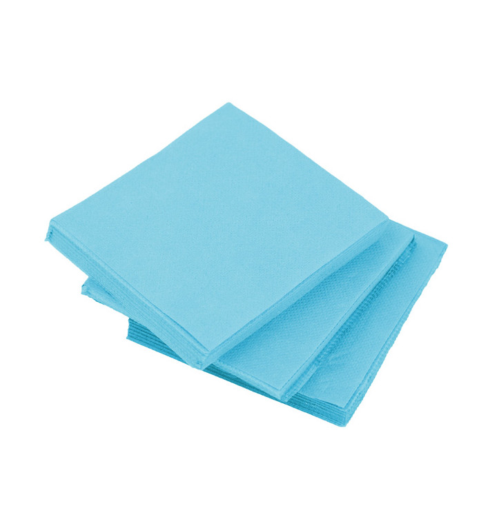 Paper Napkin Micropoint Turquoise 20x20cm 2C (2.400 Units)