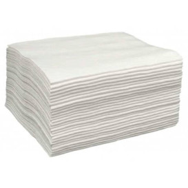 Disposable Spunlace Towel for Shower White 80x160cm 50g/m² (150 Units)