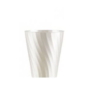 Plastic Cup PP "X-Table" Pearl 320ml (8 Units) 