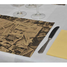 Paper Placemats 30x40cm Kraft "Prensa" 50g (2500 Units)