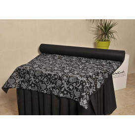 Novotex Tablecloth Roll Black "Cachemir" P40cm 1,2x50m  (1 Unit)