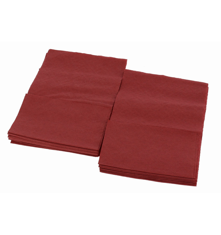 Paper Napkins "Miniservis" Burgundy 17x17cm (160 Units)  