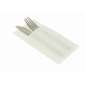 Pocket Fold Paper Airlaid Napkins Kanguro White 33x40cm (480 Units)