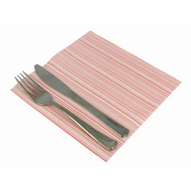 Airlaid Napkins "Basic" Red 40x40cm (600 Units)