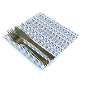 Airlaid Napkins "Basic" Blue 40x40cm (600 Units)