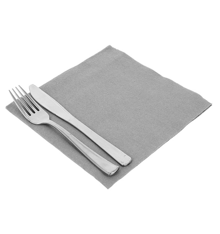 Airlaid Napkin Grey 40x40cm (600 Units)