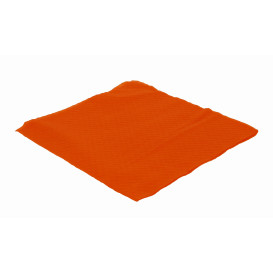 Paper Napkin Orange 33x33cm 1 Layer (70 Units) 