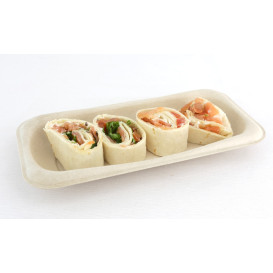 Sugarcane Baguette Container 20x10cm (50 Units) 