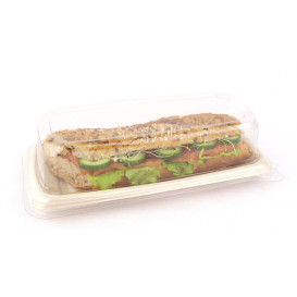 Sugarcane Baguette Container 24x11cm (100 Units) 