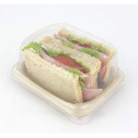 Sugarcane Baguette Container 14x11cm (50 Units) 