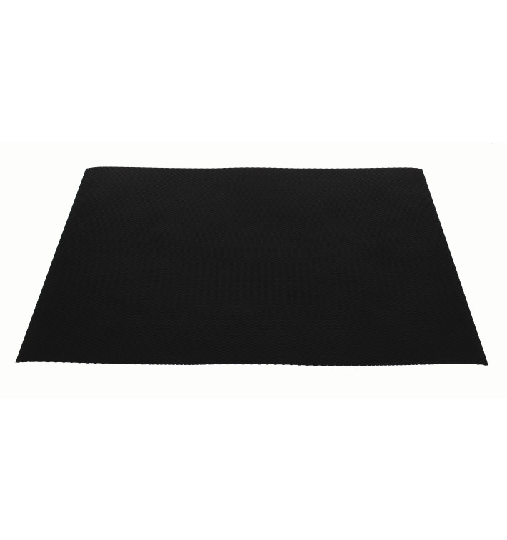 Novotex Placemat Reusable Black 250g 30x40cm (150 Units)  