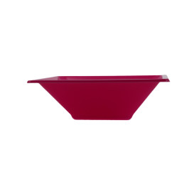 Plastic Bowl PS Square shape Fuchsia 12x12cm (720 Units)