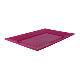 Plastic Tray Fuchsia 33x22,5cm (25 Units) 