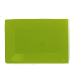 Plastic Tray Pistachio 33x22,5cm (25 Units) 