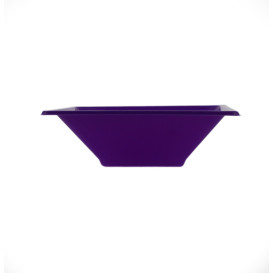 Plastic Bowl PS Square shape Lilac 12x12cm (25 Units) 