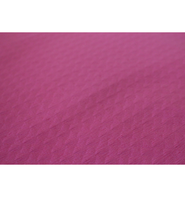 Pre-Cut Paper Tablecloth Fuchsia 40g 1x1m (400 Units)  