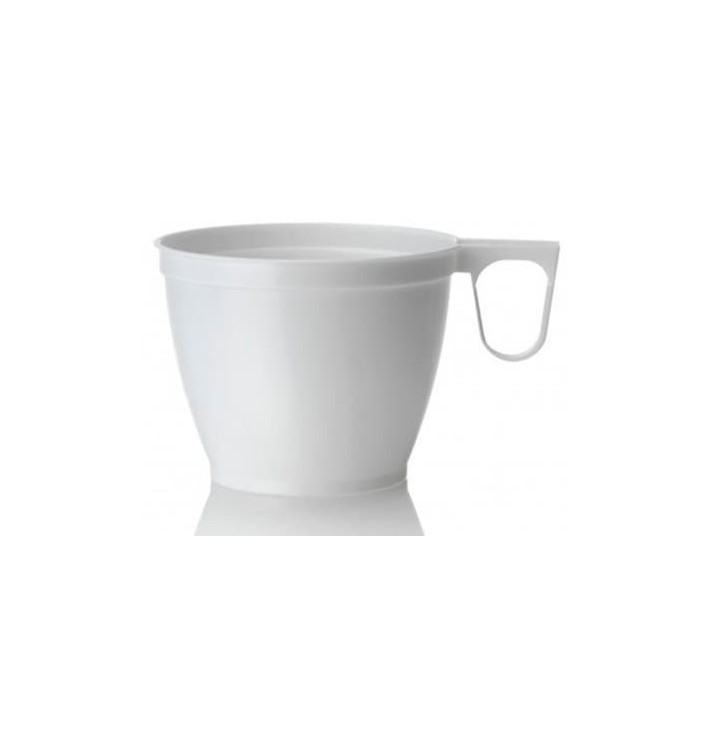 Plastic Cup White 180ml (50 Units) 