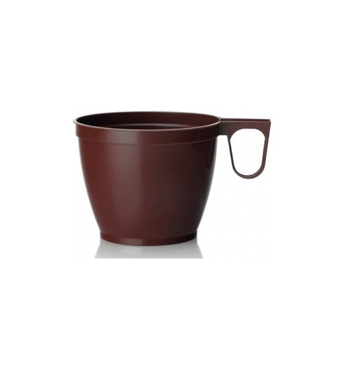 Plastic Cup Brown 180ml (50 Units)