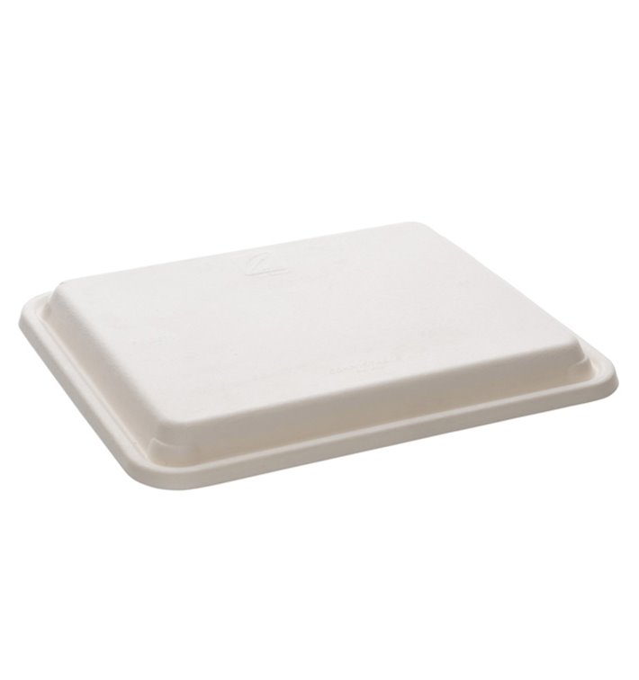 Sucarcane Lid for Tray 5C 30x24cm (200 Units)