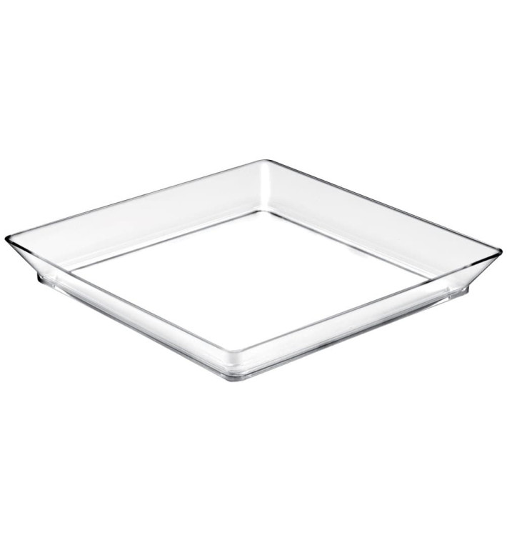 Tasting Tray PS Medium size Clear 13x13 cm (192 Units)