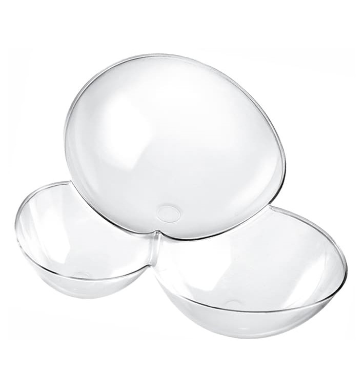 Tasting Plastic Bowl PS "Molecola" Clear 100 ml (25 Units) 