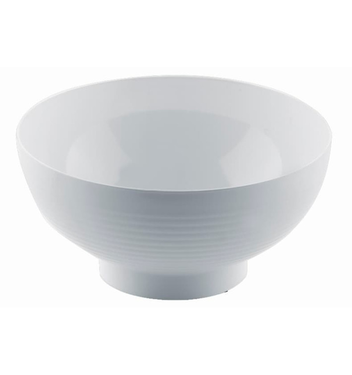 Tasting Plastic Bowl PS "Mini" White 60ml (10 Units) 