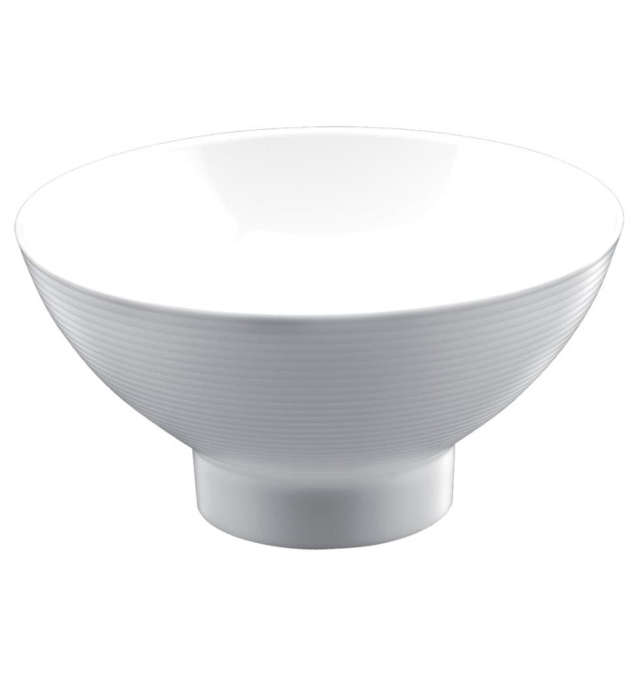 Tasting Plastic Bowl PS Medium Size White 250 ml (6 Units) 