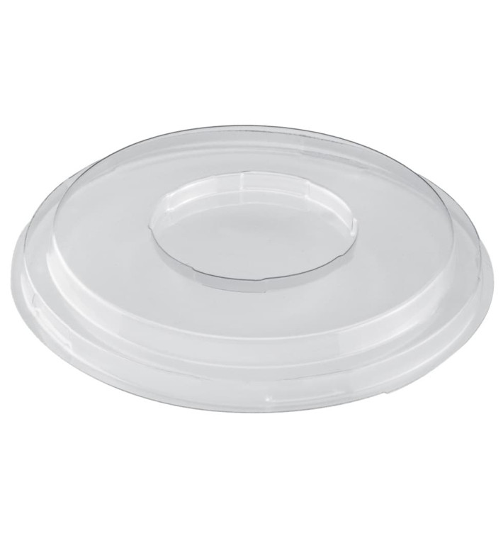 Plastic Lid for Tasting Bowl PS Medium Size Dessert Clear PET 250ml (6 Units) 