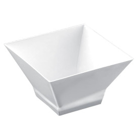 Tasting Plastic Bowl PS "Pagoda" White 350ml (240 Units)