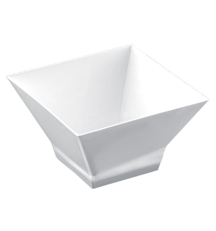 Tasting Plastic Bowl PS "Pagoda" White 350ml (240 Units)