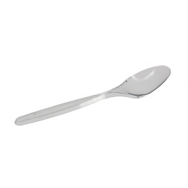 Plastic Spoon PS Clear 17,5cm (20 Units) 