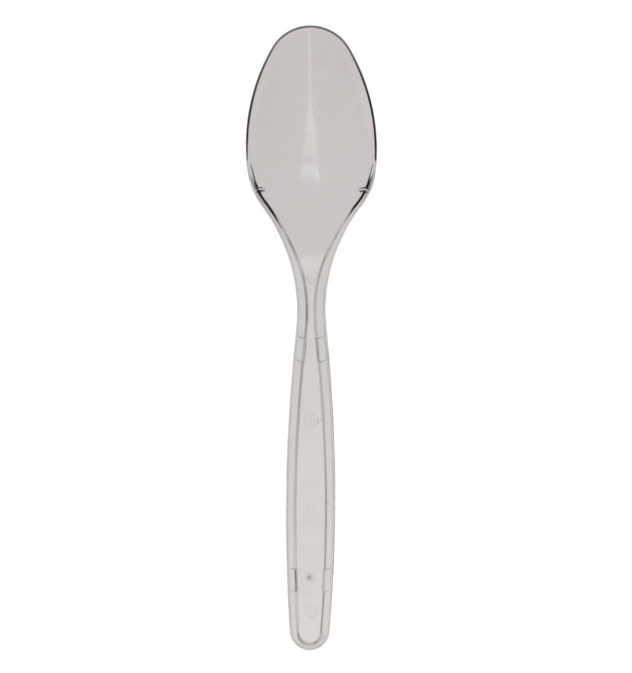 Plastic Spoon PS Clear 17,5cm (600 Units)