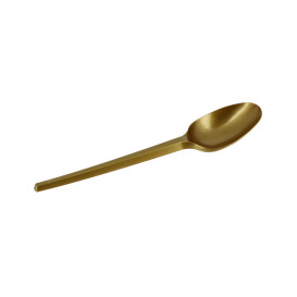 Plastic Spoon PS Gold 16,5cm (20 Units) 