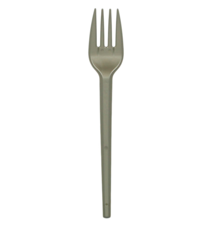 Plastic Fork PS Silver 16,5cm (600 Units)