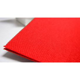 Paper Napkin Double Point Red 40x40cm (50 Units) 