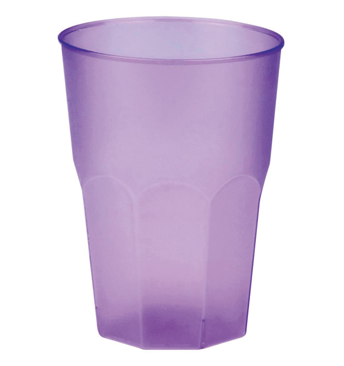 Plastic Cup PP "Frost" Lilac 350ml (20 Units) 