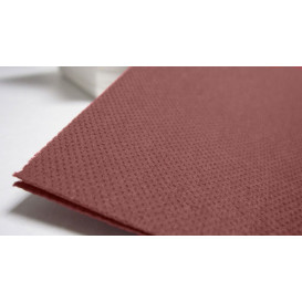 Paper Napkin Double Point Brown 40x40cm (50 Units) 