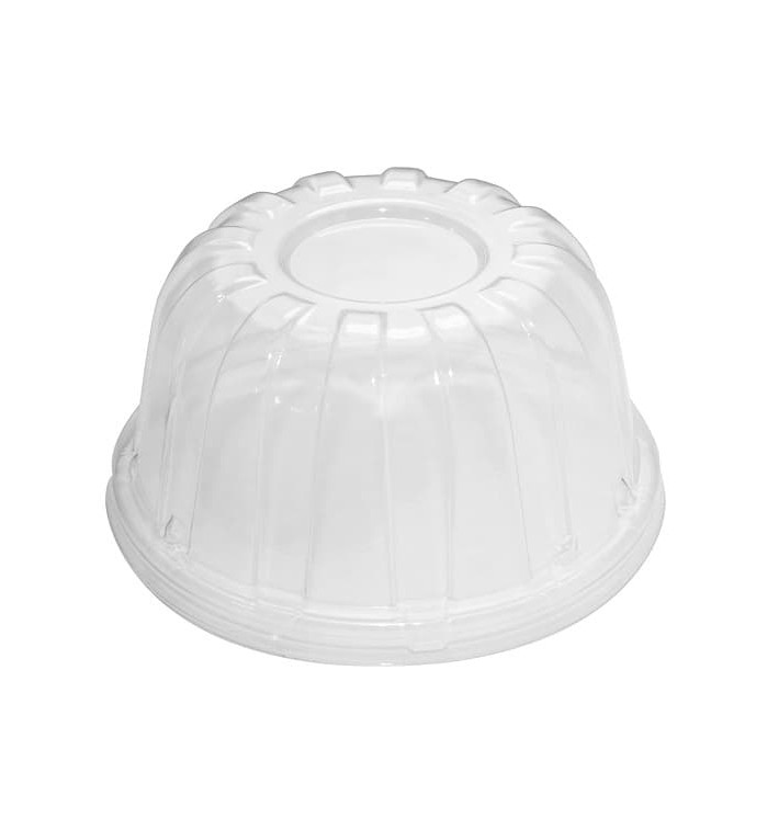 Plastic Dome Lid PS Clear Ø11,7cm (50 Units) 