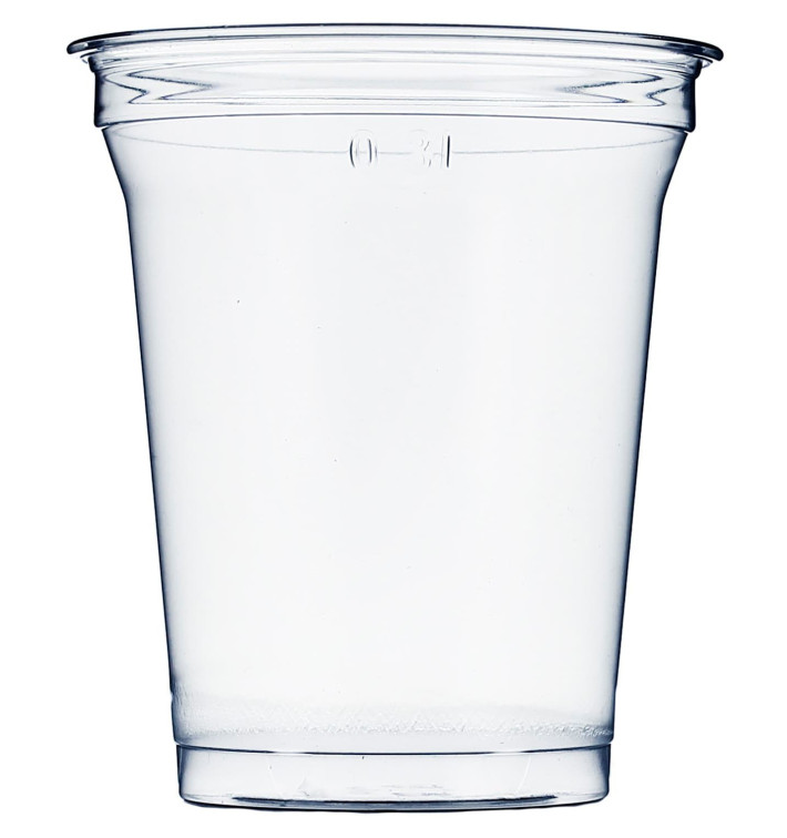 Plastic Cup PET Rigid 420ml Ø9,3cm (1000 Units)