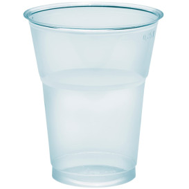 Plastic Cup PS Crystal "Diamant" 300ml Ø8cm (900 Units)