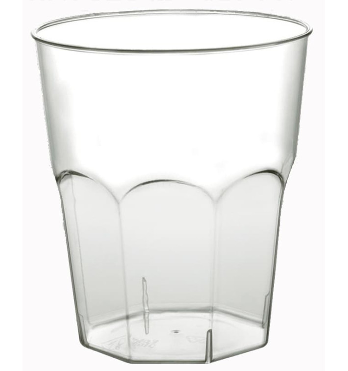 Plastic Cup Cocktail PS Clear Ø7,3cm 220ml (50 Units) 