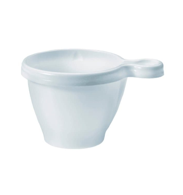 Plastic Cup White 80ml (50 Units) 