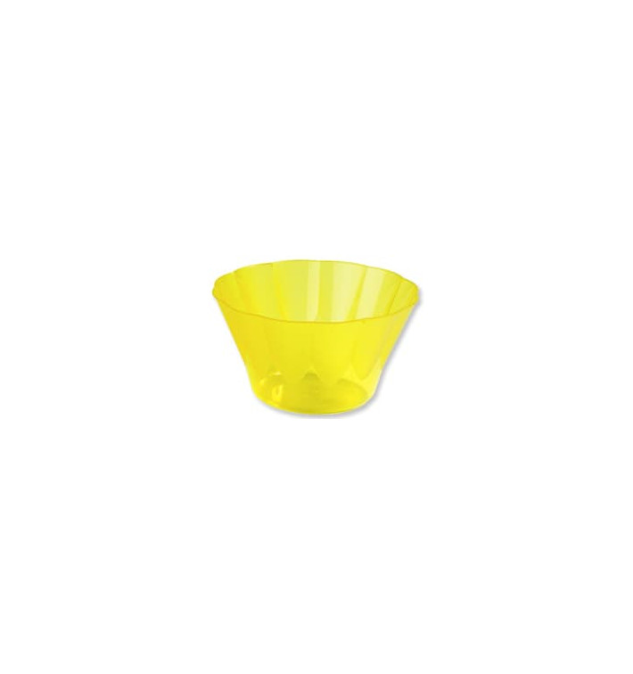 Plastic Cup "Royal" for Cocktail Yellow 500ml (550 Units)