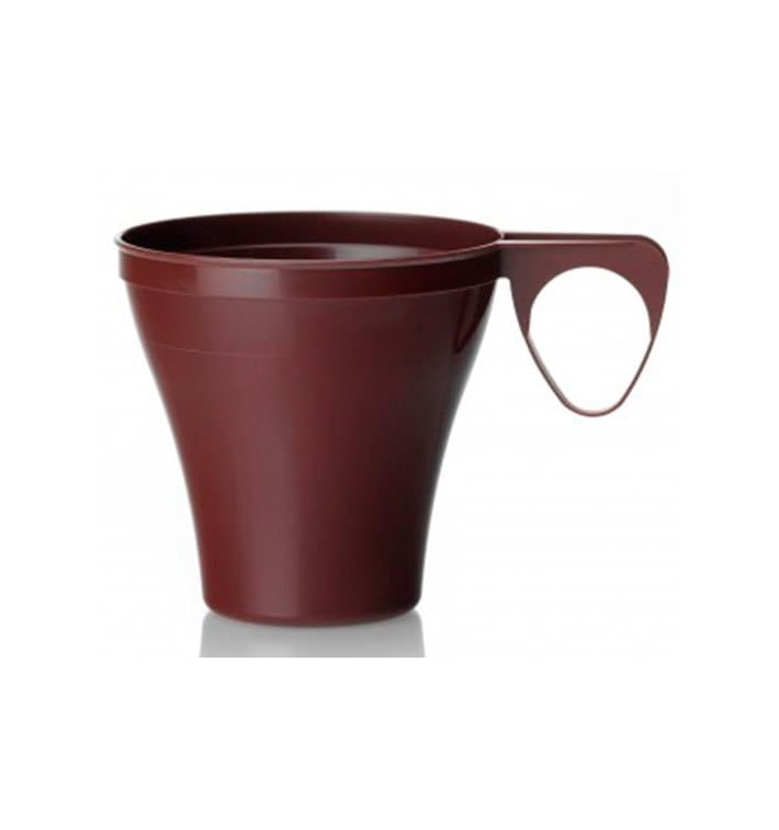 Plastic Cup Brown 80ml (40 Units) 