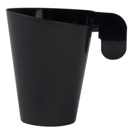 Plastic Cup "Design" Black 72ml (240 Units)