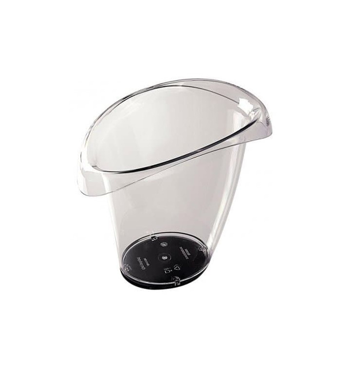 Plastic Ice Bucket Anti Drip 1 Bottle Clear SAN (1 Unit) 