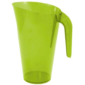 Plastic Jar PS Reusable Green 1.500 ml  (1 Unit)